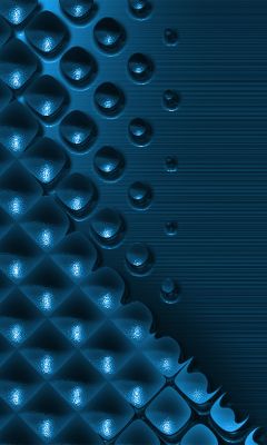 Patrón Abstracto Azul con Gotas