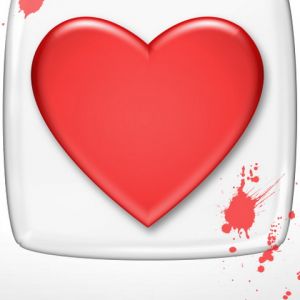 Icono de Corazón Rojo