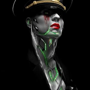 Retrato de Soldado Cibernético