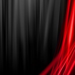 Diseño Abstracto Rojo y Negro