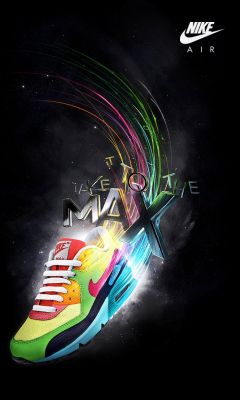 Diseño Colorido Nike Air Max
