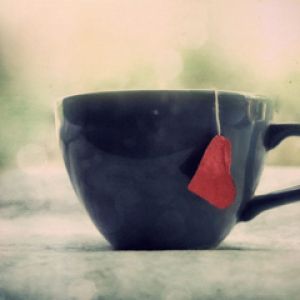 Taza de Té con Etiqueta