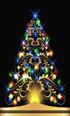 Diseño Elegante de Árbol de Navidad