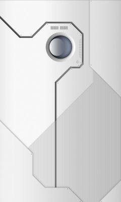 Diseño Abstracto Futurista Blanco