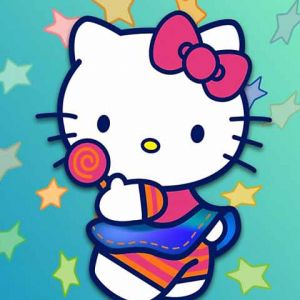 Hello Kitty con Piruleta