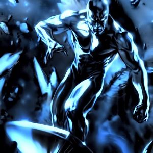 Arte Cósmico del Silver Surfer