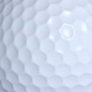 Primer Plano de una Pelota de Golf