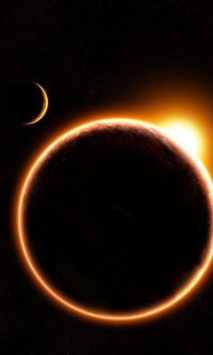 Impresionante Eclipse Solar