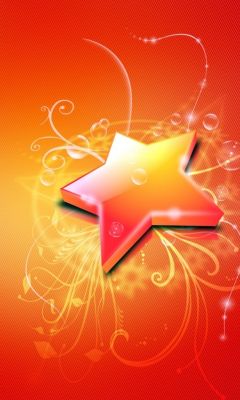 Diseño Abstracto de Estrella Colorida