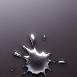 Diseño Abstracto de Salpicadura Metálica
