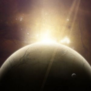 Paisaje Planetario Celestial