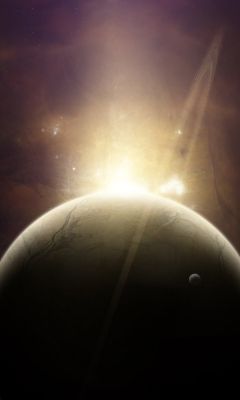 Paisaje Planetario Celestial