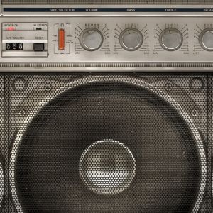 Altavoz Boombox Retro