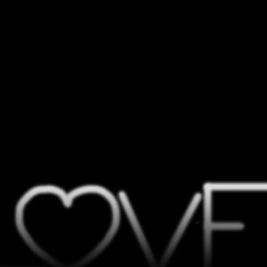 Tipografía de Amor con Corazón