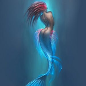 Ilustración de Sirena Fantástica