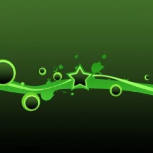 Diseño Abstracto Verde