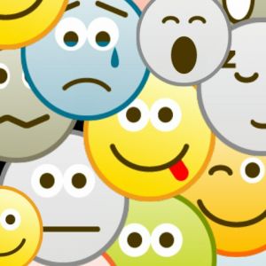 Caras Emoji Coloridas