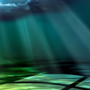 Luz Mística Sobre el Agua