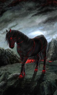 Caballo Negro Místico
