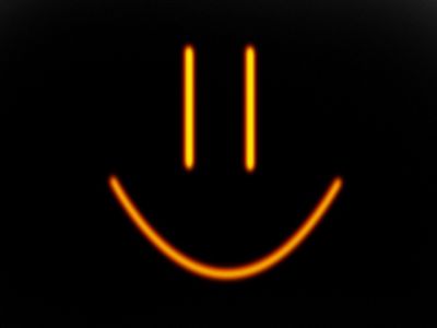 Cara Sonriente de Neón