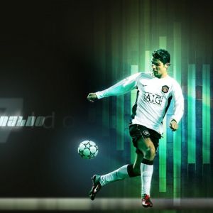 Acción de Fútbol Cristiano Ronaldo