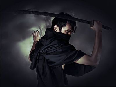 Guerrero Ninja con Espada