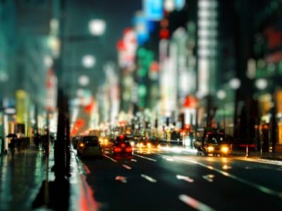 Luces Nocturnas de la Ciudad