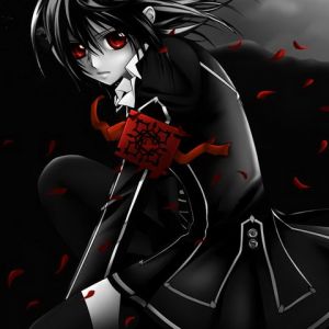 Personaje de Anime Fantástico Oscuro