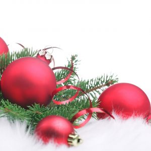 Adornos Navideños Rojos