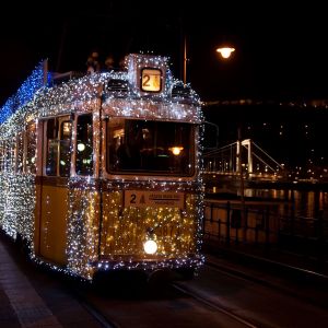 Tranvía Festivo en Budapest