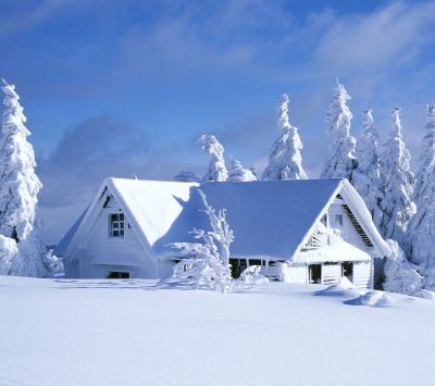 Cabaña en Invierno