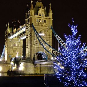 Tower Bridge en Navidad