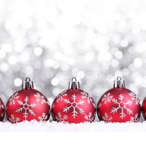 Adornos Navideños Rojos