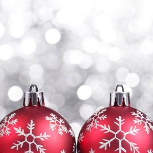 Adornos Navideños Rojos