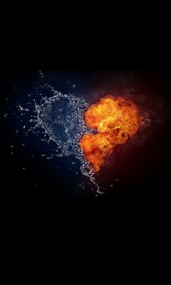 Corazón de Fuego y Agua
