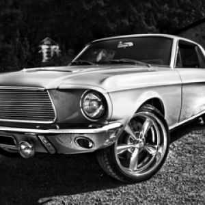 Coche Mustang Clásico