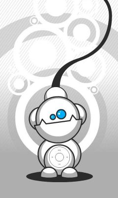 Diseño de robot lindo