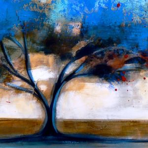 Arte Abstracto del Árbol