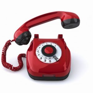 Teléfono Rojo Vintage