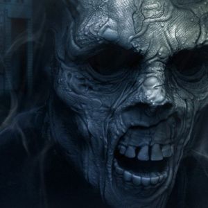 Arte de Calavera Espeluznante