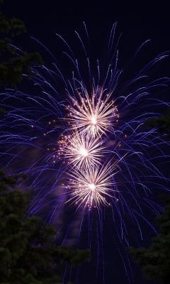 Fuegos Artificiales Coloridos