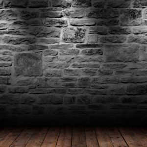 Fondo de Pared de Piedra Oscura