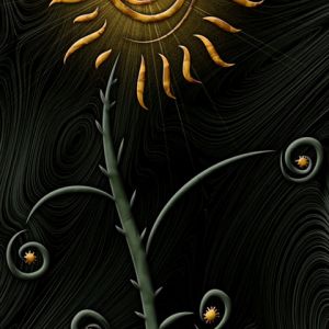 Arte de Girasol Estilizado
