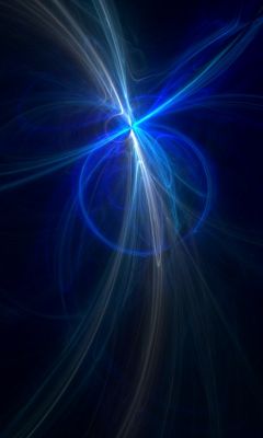 Patrones de Luz Abstracta Azul