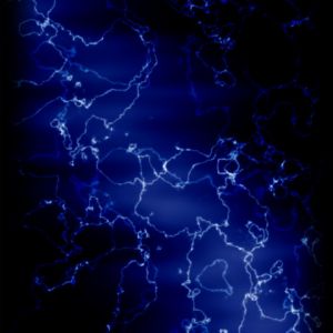 Diseño Abstracto Azul Eléctrico