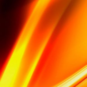Diseño Abstracto Naranja Vibrante