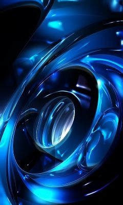 Remolinos Abstractos Azules