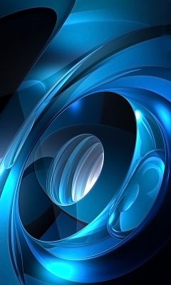 Remolinos Abstractos Azules