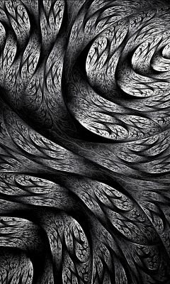 Patrones Abstractos en Blanco y Negro