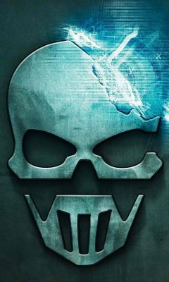 Diseño de Calavera con Efectos Eléctricos